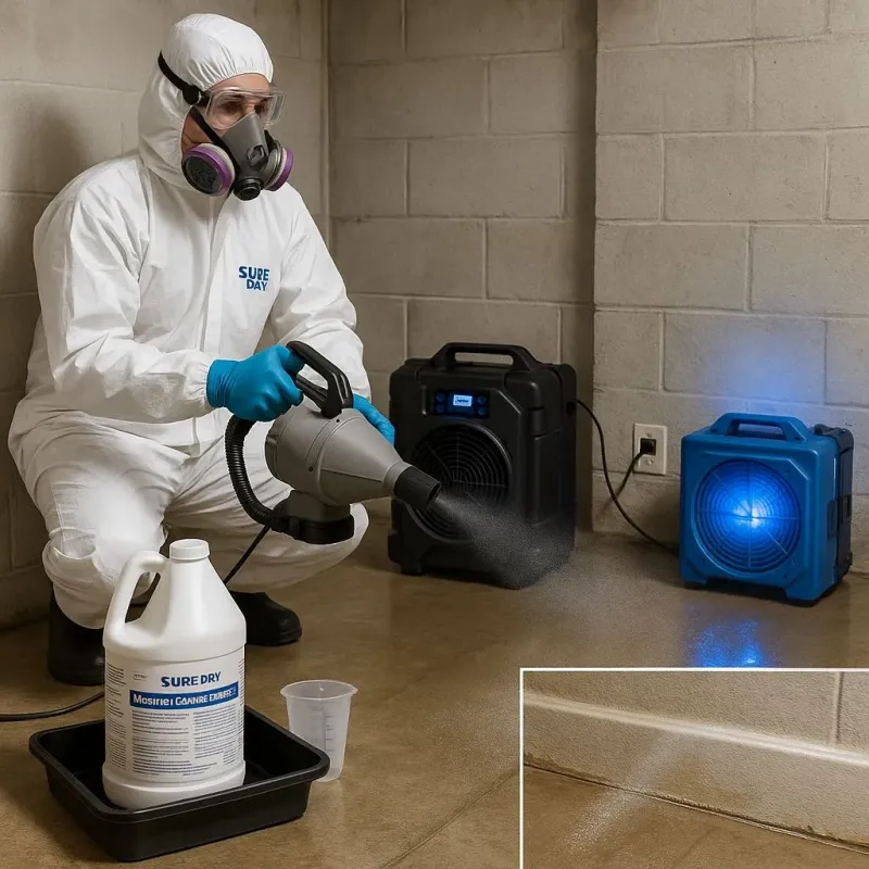 Sanitization and Odor Removal process in Haskins, OH