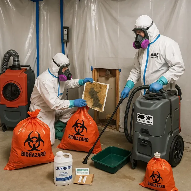 Contaminated Water Handling Protocols process in Haskins, OH